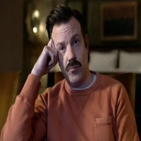 Ted Lasso S03 Jason Sudeikis Orange Sweatshirt