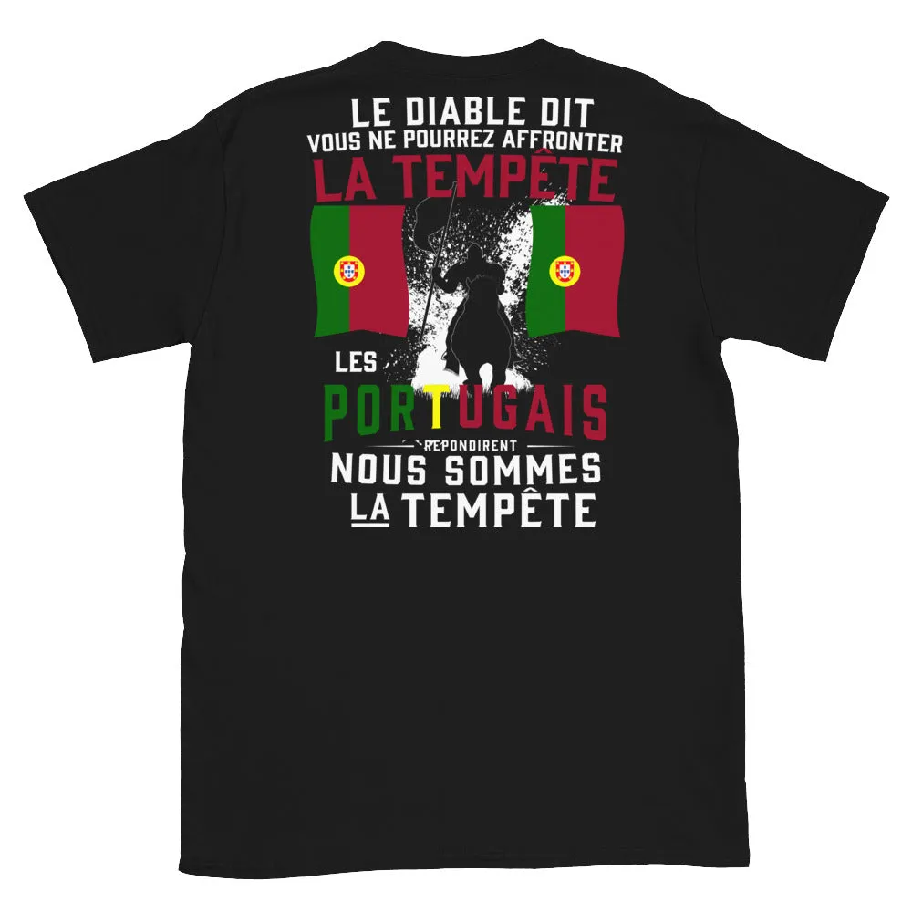 Tempête portugais - T-shirts Unisexe Standard