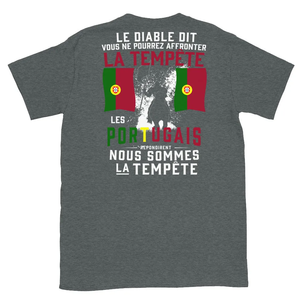 Tempête portugais - T-shirts Unisexe Standard
