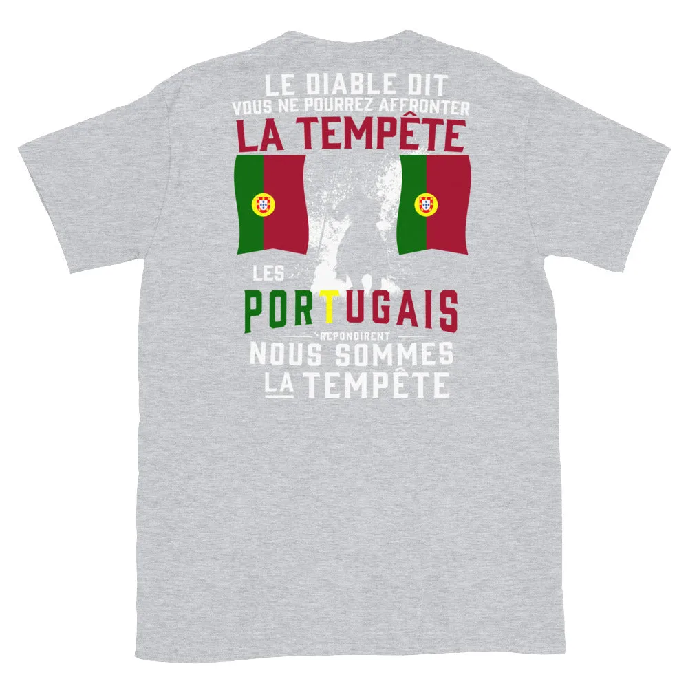 Tempête portugais - T-shirts Unisexe Standard