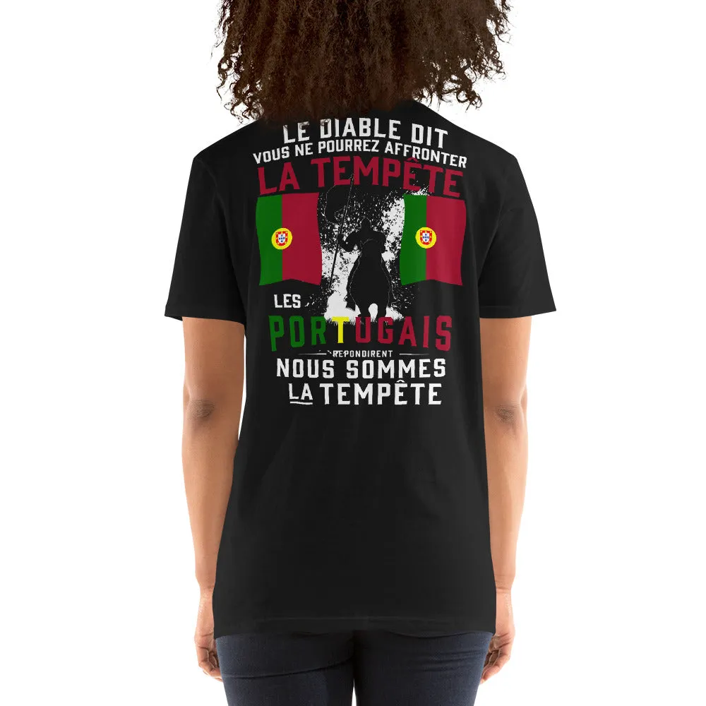 Tempête portugais - T-shirts Unisexe Standard