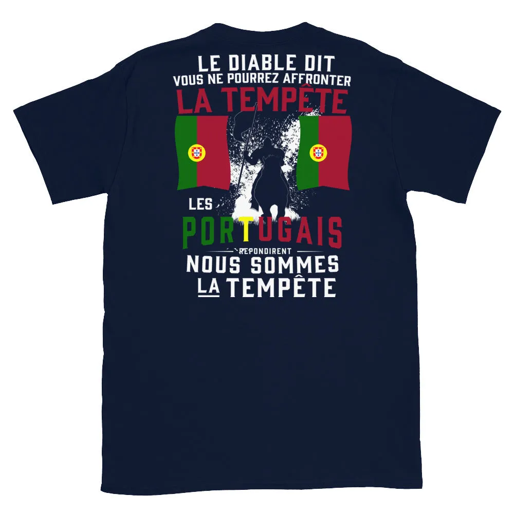 Tempête portugais - T-shirts Unisexe Standard