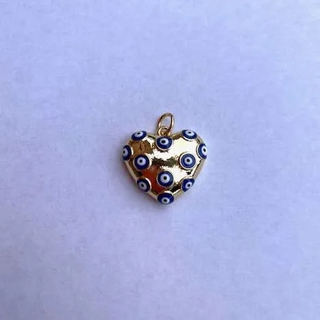 Textured Heart Charm