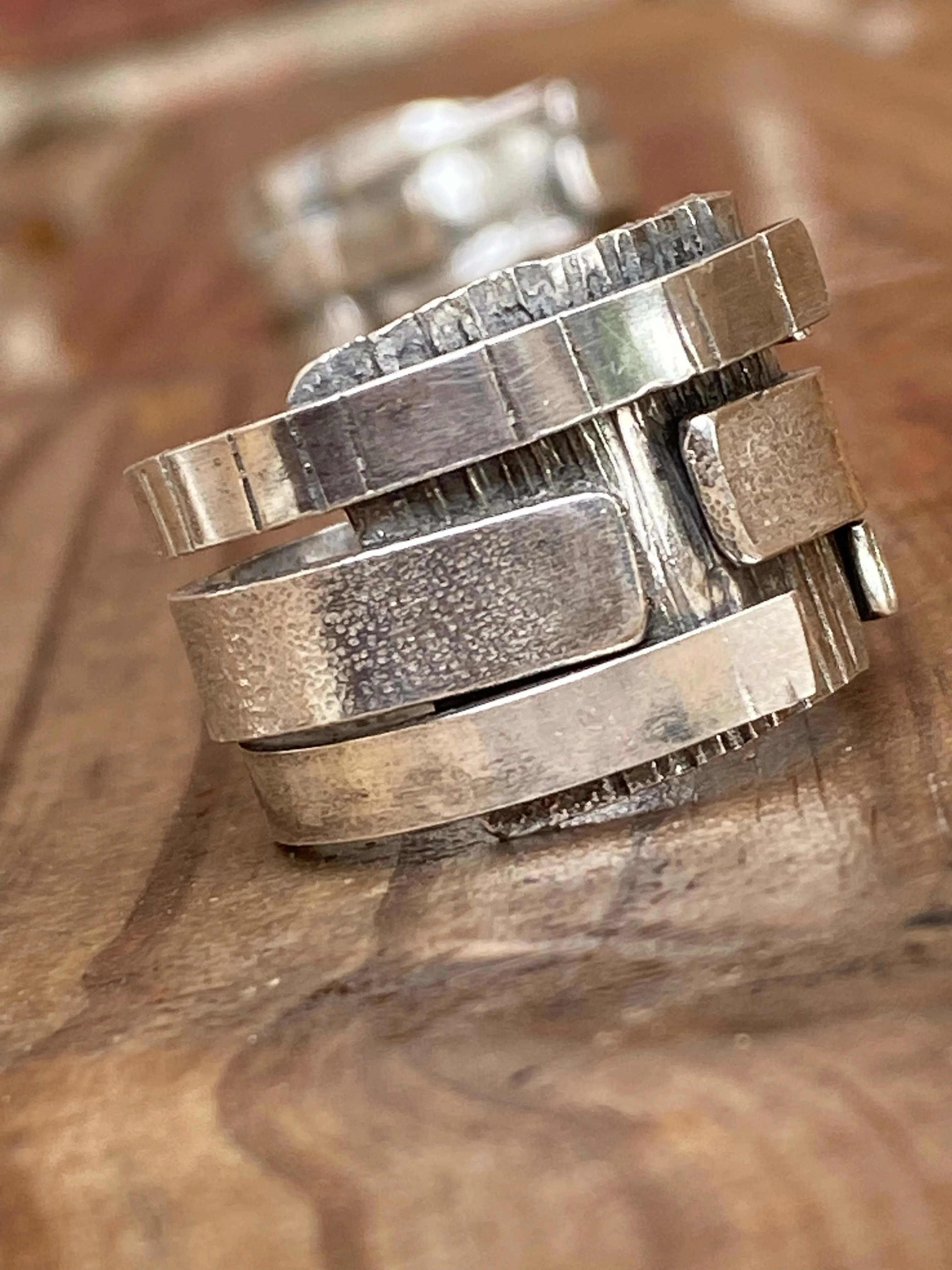 Textured Love Ring 11