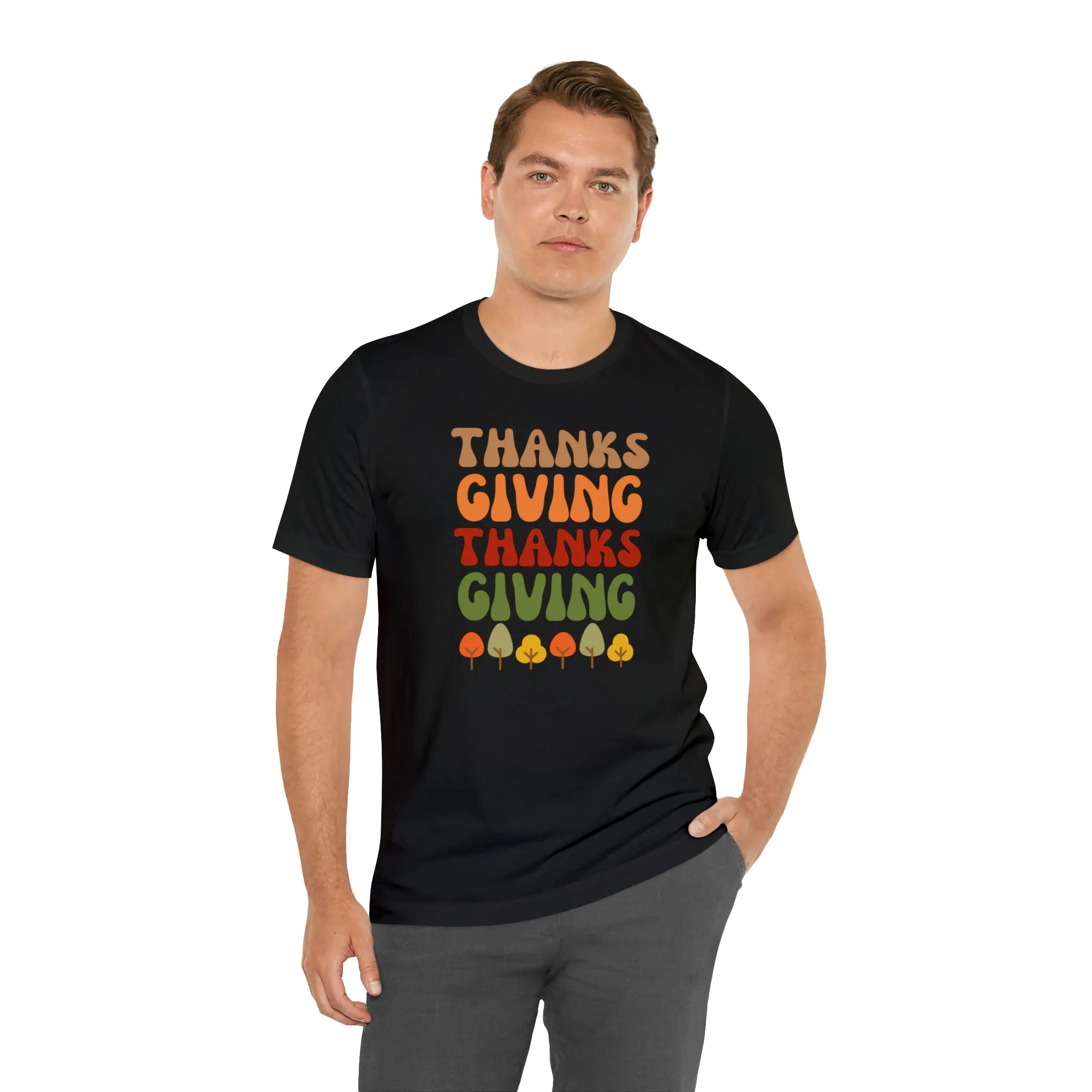 Thanksgiving Season T-Shirt, Fall T-Shirt for Women, Pumpkin Patch Tee,  Bella Canvas 3001 Unisex Shirt, Autumn Short Sleeve Tshirt