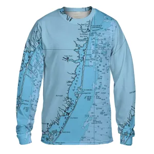 The Barnegat Bay Blues Long Sleeve Tee