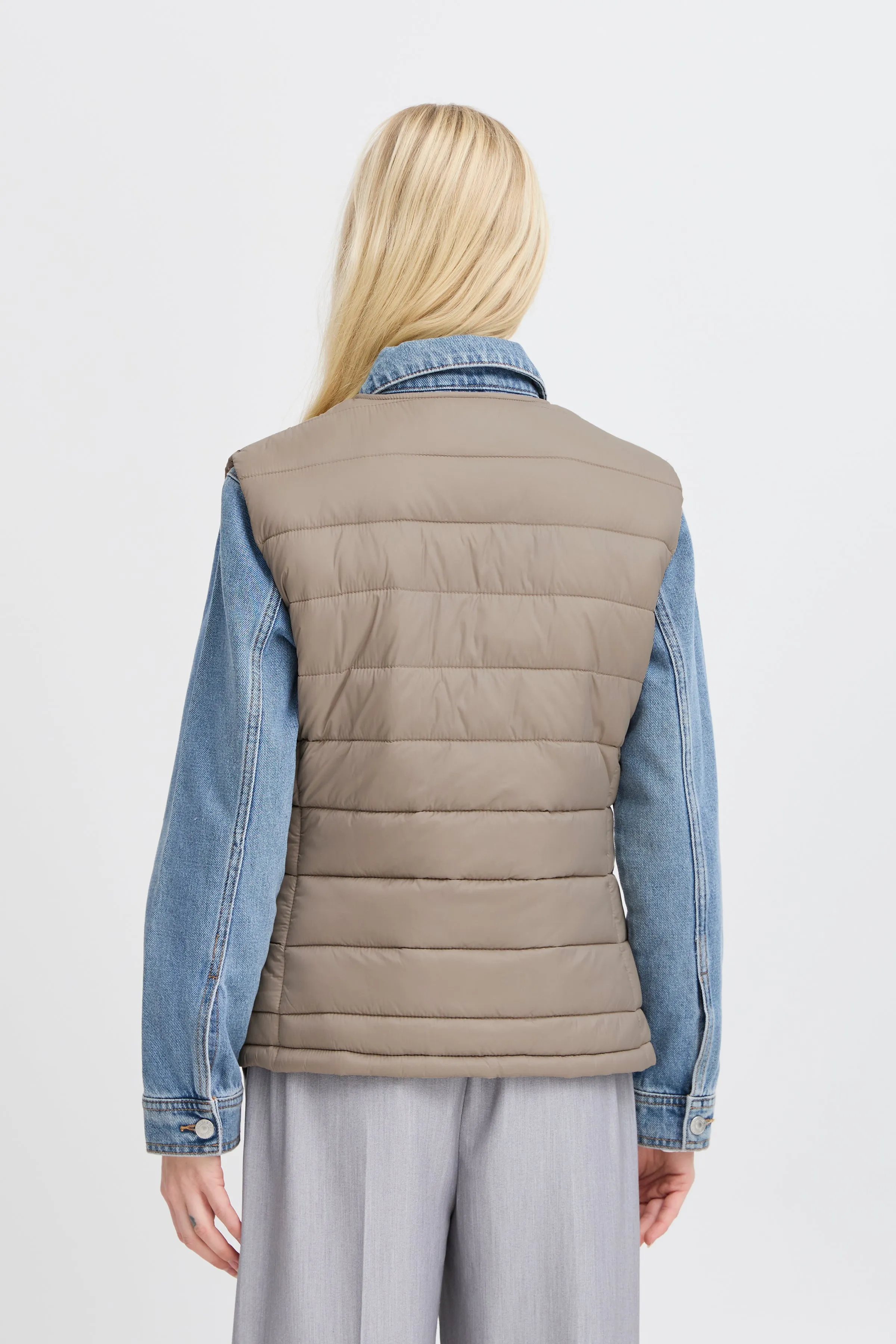 The Berta Waistcoat | Beige