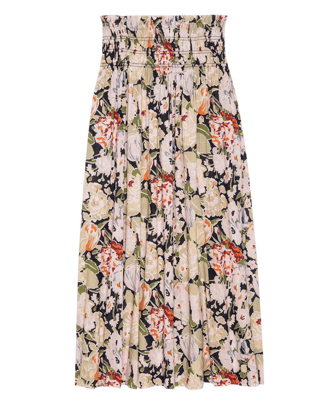 The Canary Skirt - Vintage Rose Print