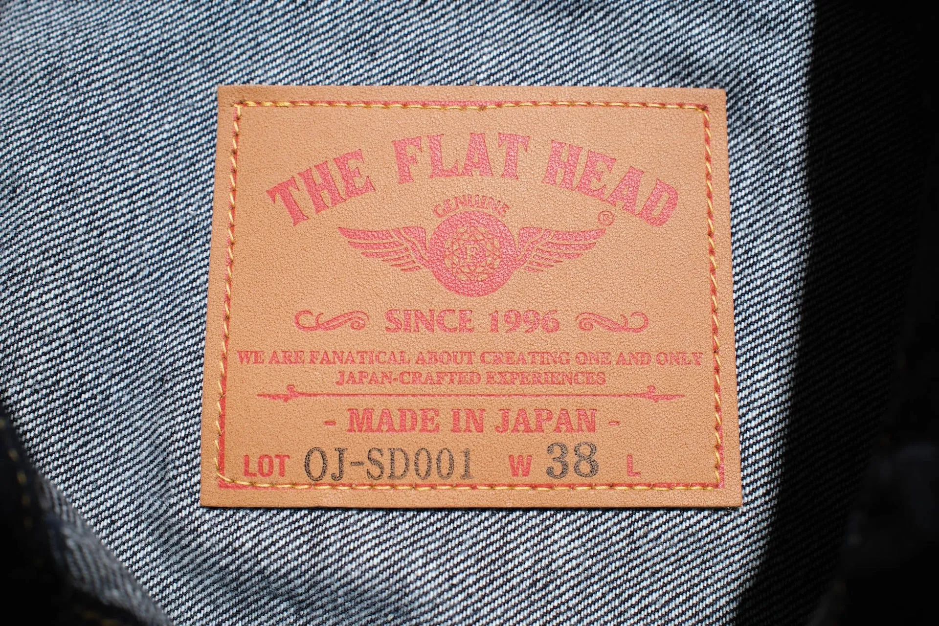The Flat Head 12oz 40s WWII Denim Jacket