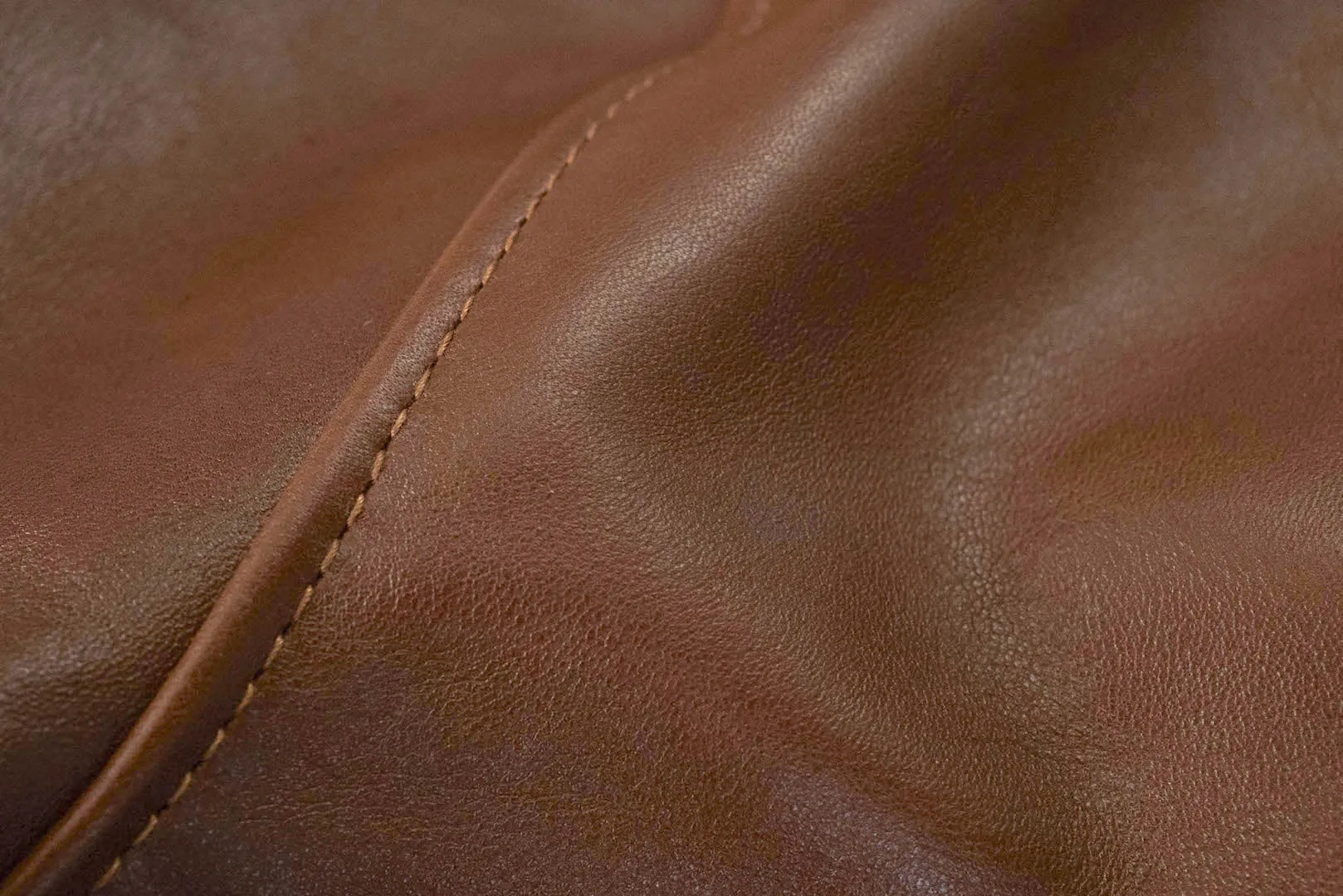 The Flat Head Horsehide 50s Single Riders Jacket (Brown Tea-Cored)