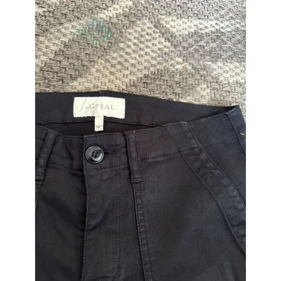 The Great. The Seafair Jeans Black  Straight Size 28