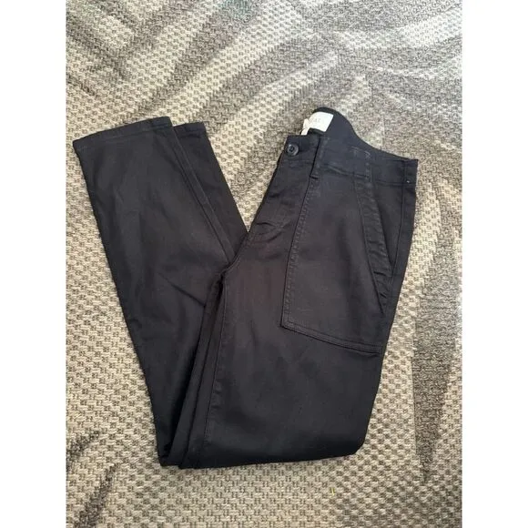 The Great. The Seafair Jeans Black  Straight Size 28