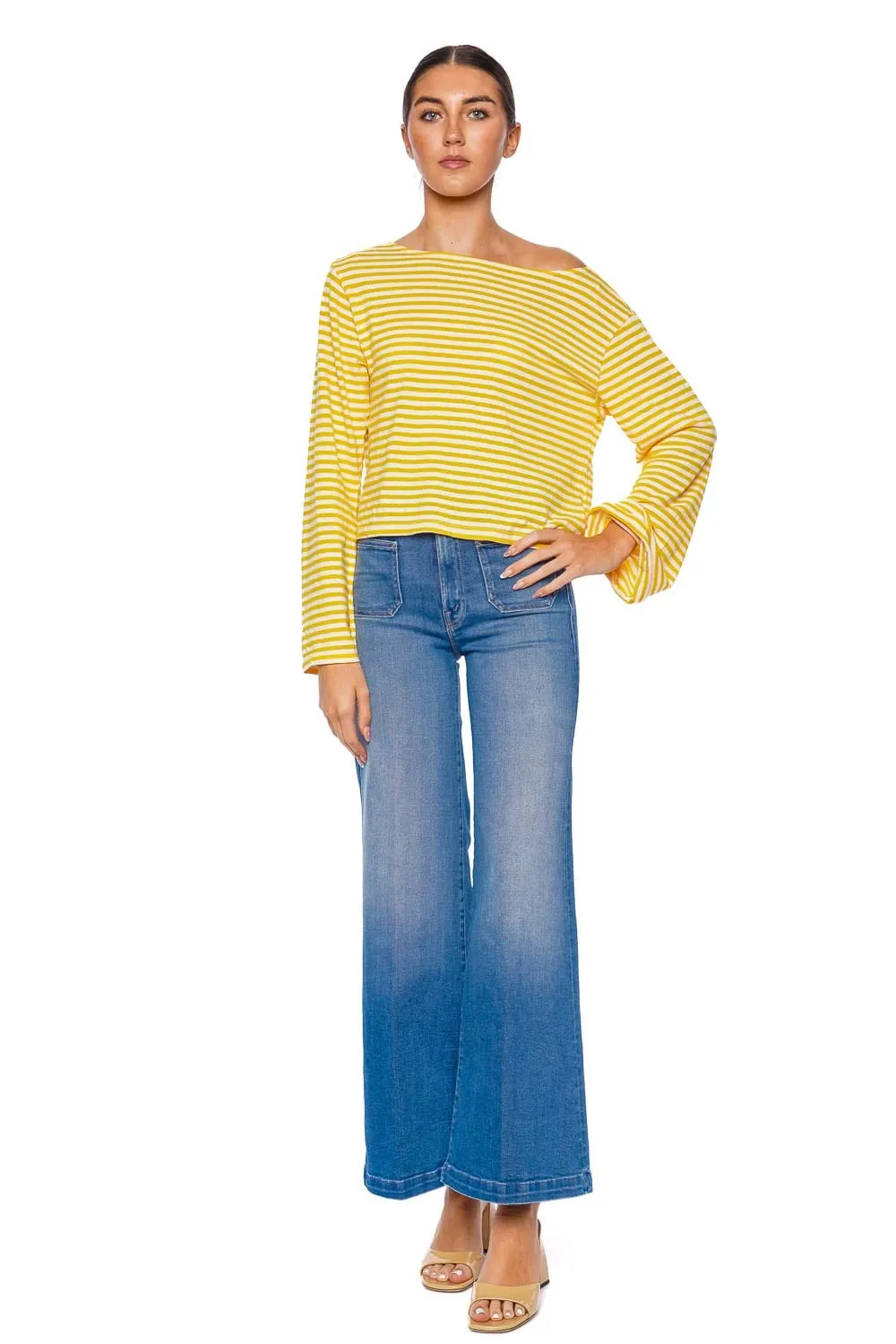 The Hustler Roller Patch Pocket Sneak Jean