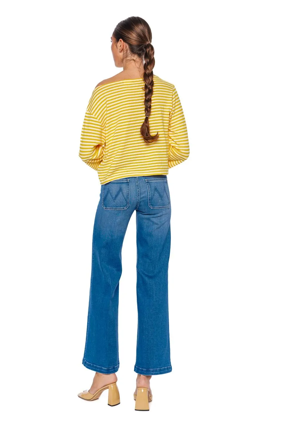 The Hustler Roller Patch Pocket Sneak Jean