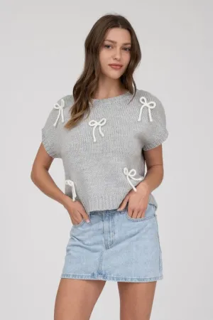 The Lila Bow Sweater