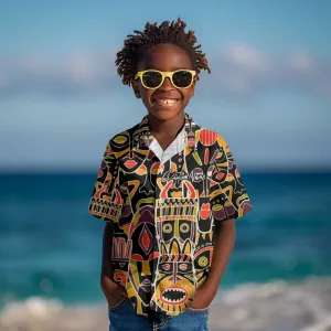 The Spirit of Africa Custom Kid Hawaiian Shirt DT02