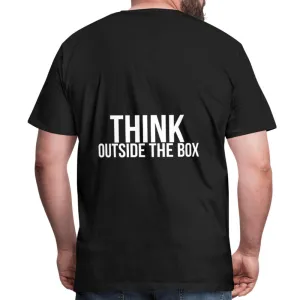 Think Outside the Box Men's Premium T-Shirt