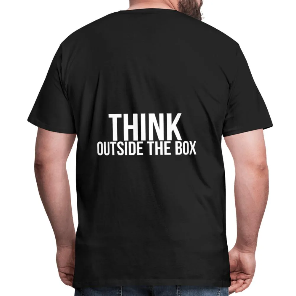 Think Outside the Box Men's Premium T-Shirt