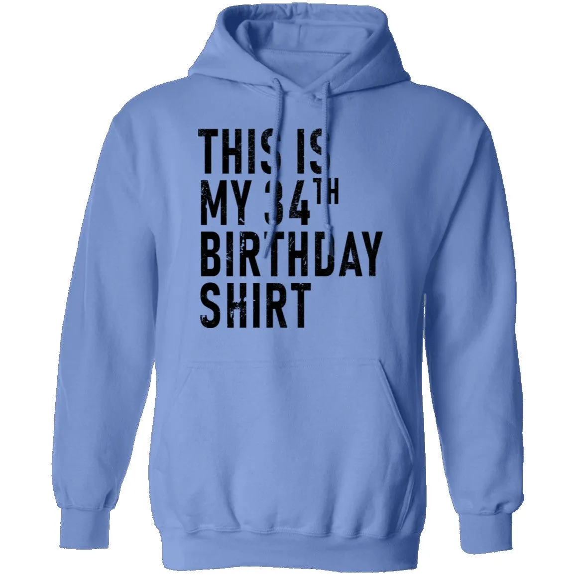 This Is My 34th Birthday Shirt T-Shirt