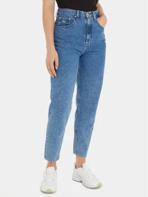 Tommy Jeans | Mom Tapered Jeans mit ultrahohem Bund | 1AB Denimlight