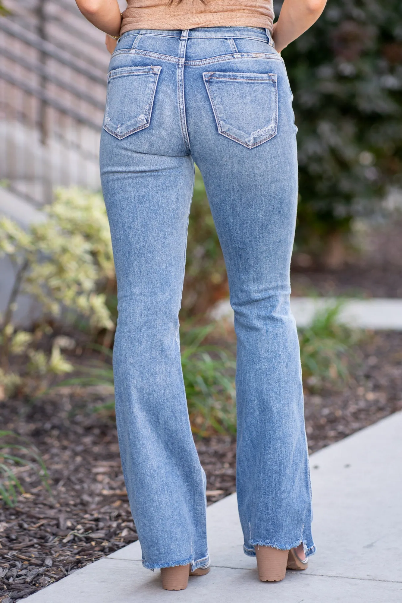 Trina High Rise Flare Jeans