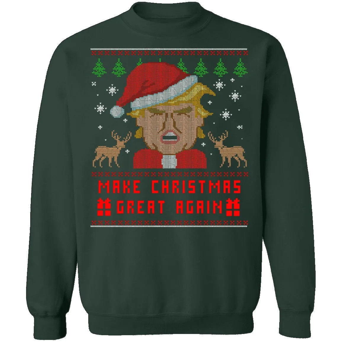 Trump Make Christmas Great Again Ugly Sweater