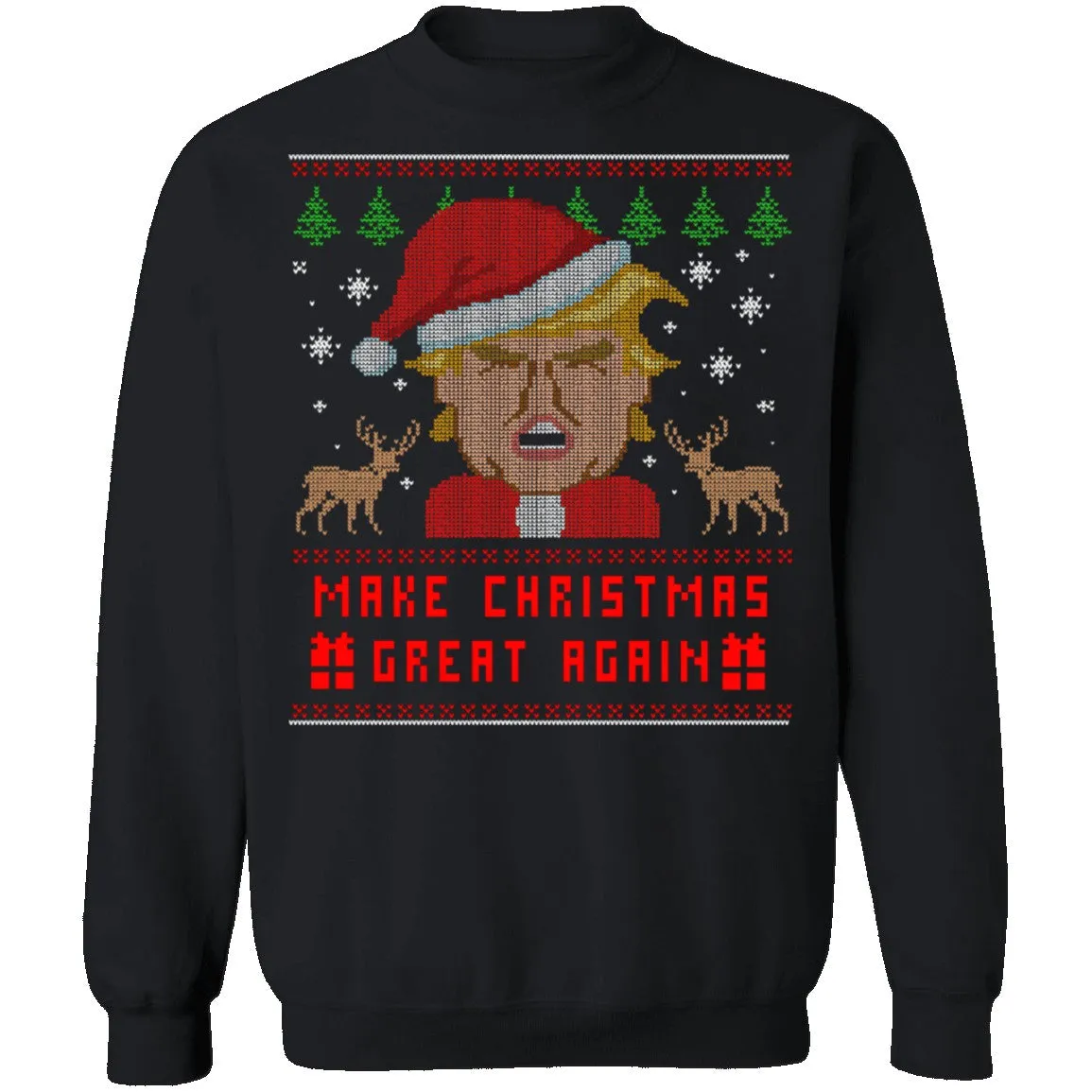 Trump Make Christmas Great Again Ugly Sweater