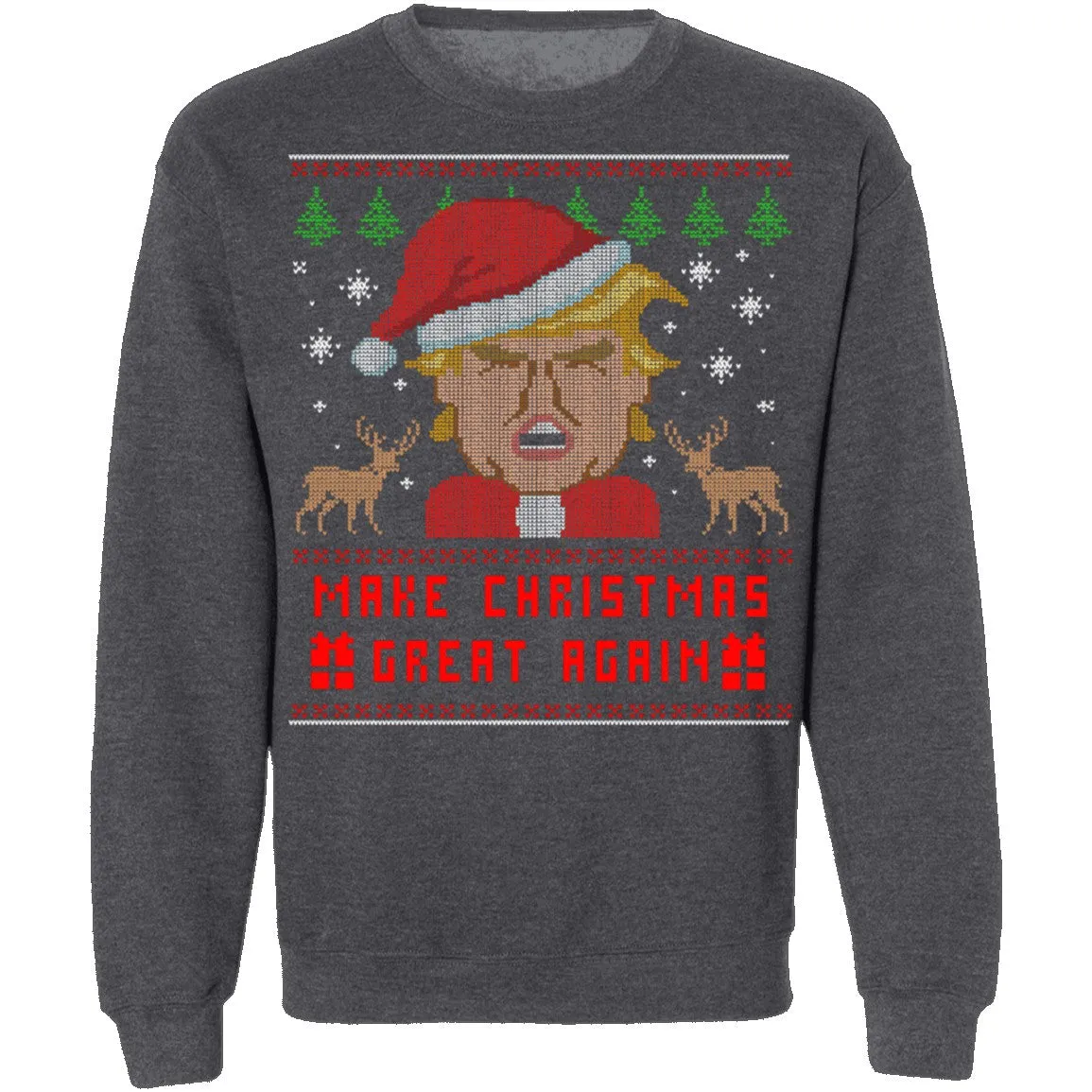 Trump Make Christmas Great Again Ugly Sweater