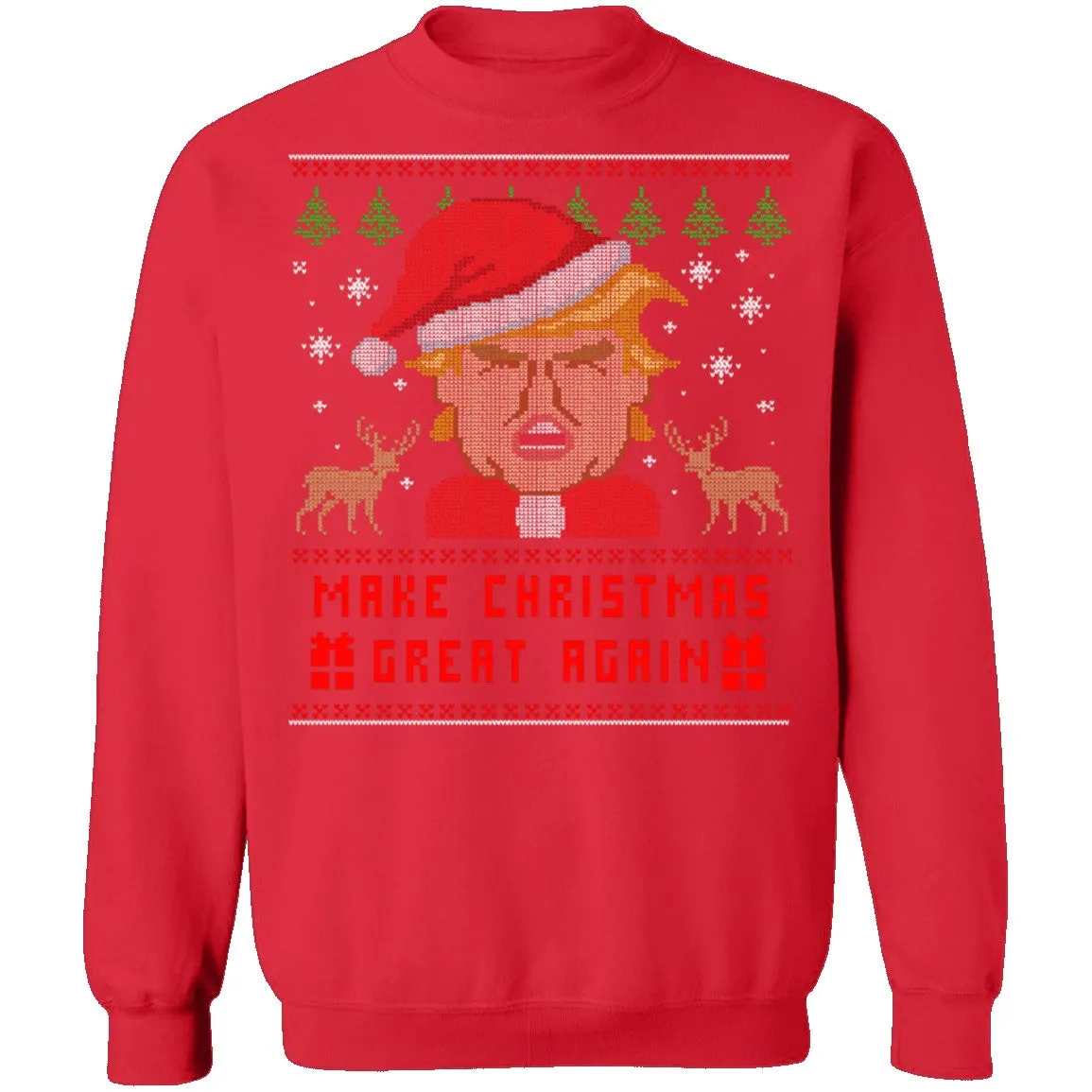 Trump Make Christmas Great Again Ugly Sweater