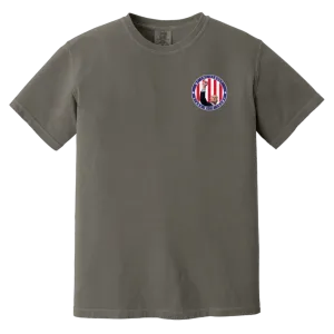 Trump "We The People" Comfort Colors Tee - Front Patch & Back Design - Powerful Tribute