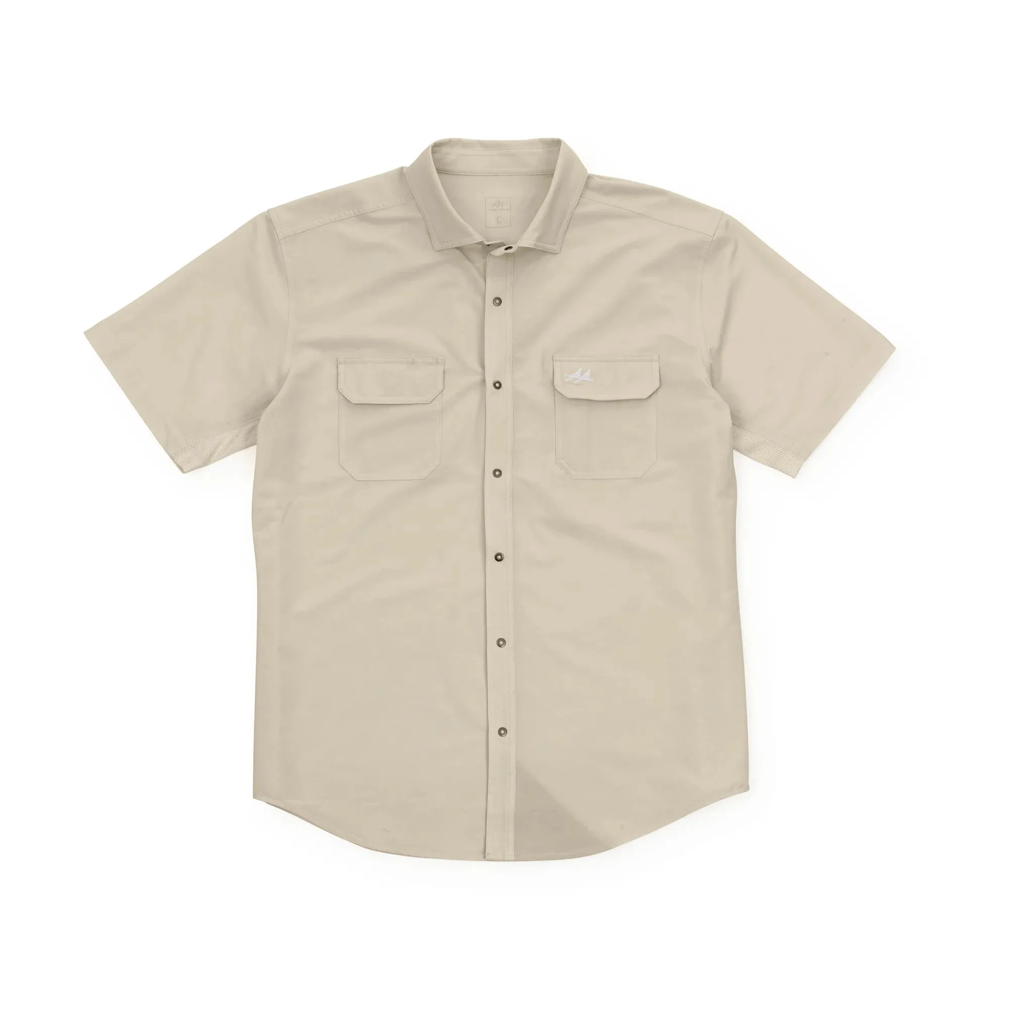 Two Dove - The Rio Ultimate Outdoor Blend Short Sleeve - Tan - Small