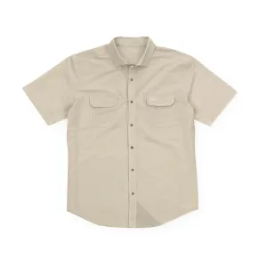 Two Dove - The Rio Ultimate Outdoor Blend Short Sleeve - Tan - Small