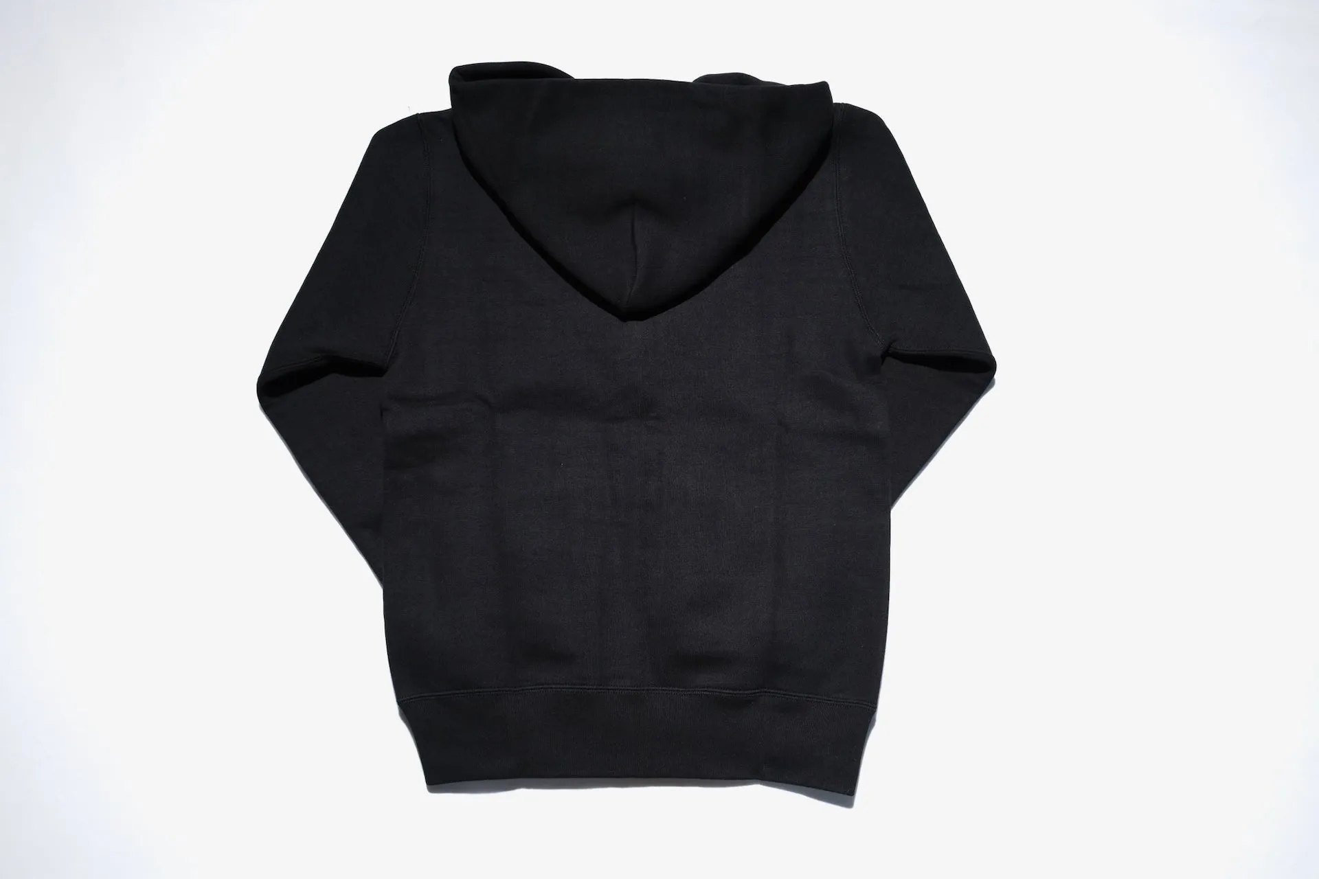 Unique Garment 12oz 'Pioneer' Loopwheeled Hoody (Shadow Black)