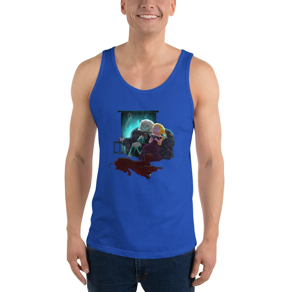 Unisex Cozy Winter Night Tank top