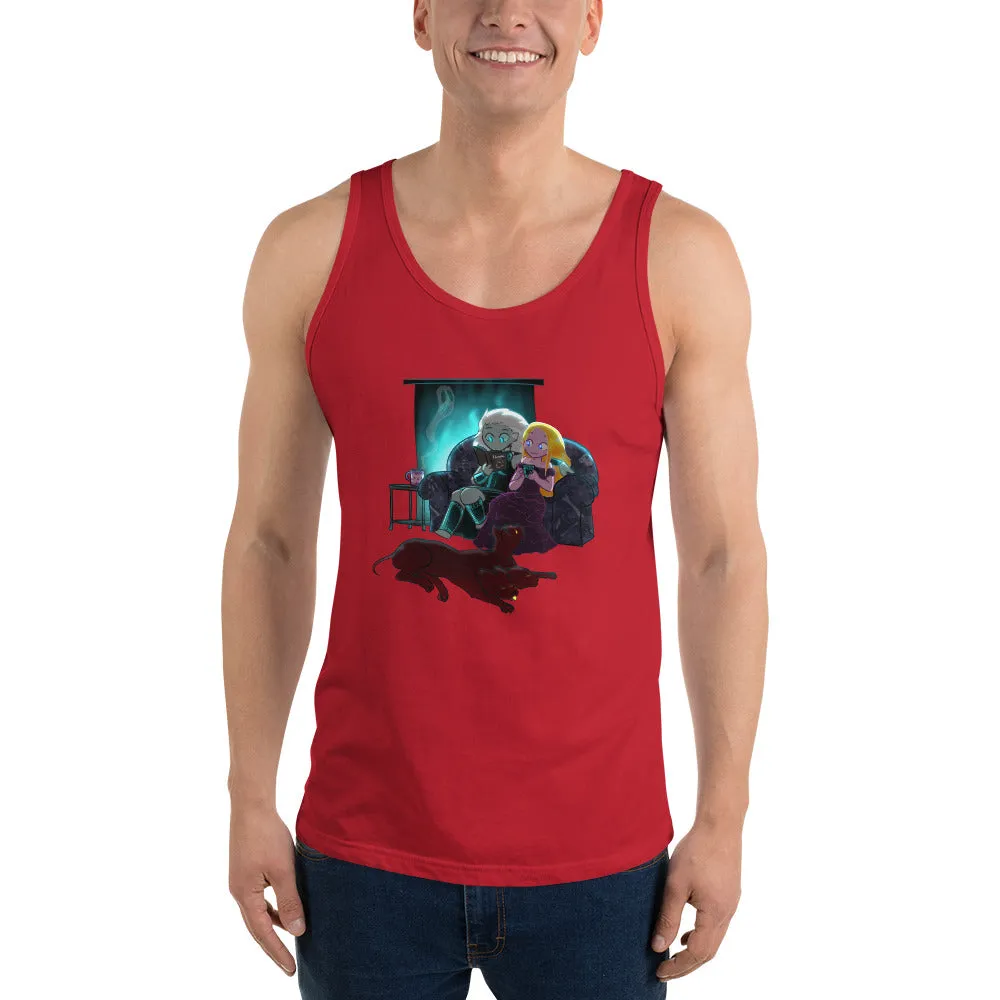 Unisex Cozy Winter Night Tank top