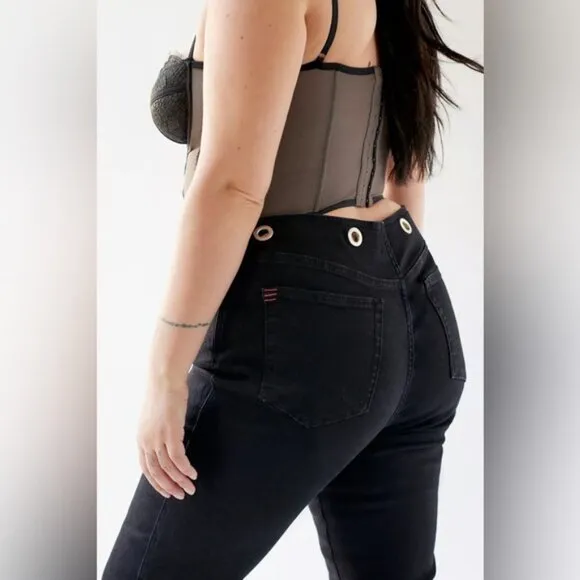 Urban Outfitters | BDG Grommet Low Rise Skinny Jean Black New 29 Waist Concert