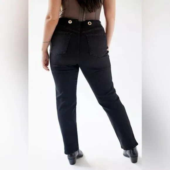 Urban Outfitters | BDG Grommet Low Rise Skinny Jean Black New 29 Waist Concert