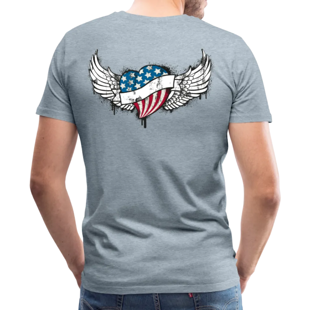 US Flag Wings Premium Shirt