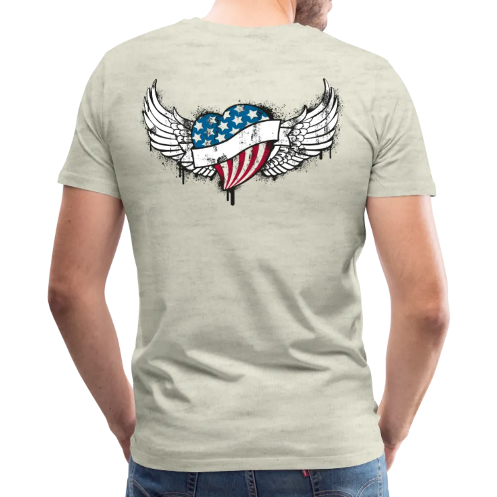 US Flag Wings Premium Shirt