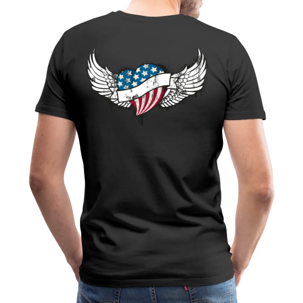 US Flag Wings Premium Shirt