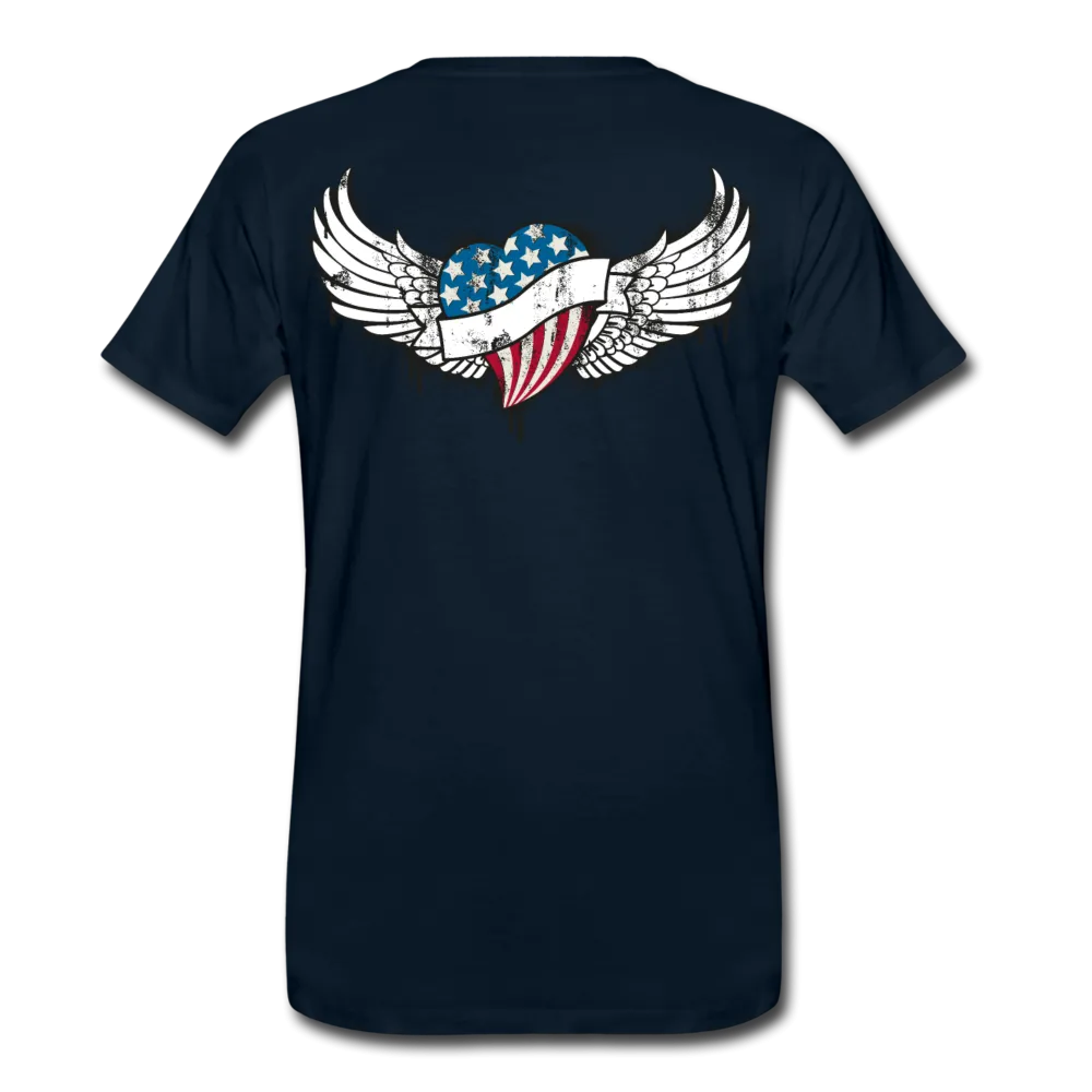 US Flag Wings Premium Shirt