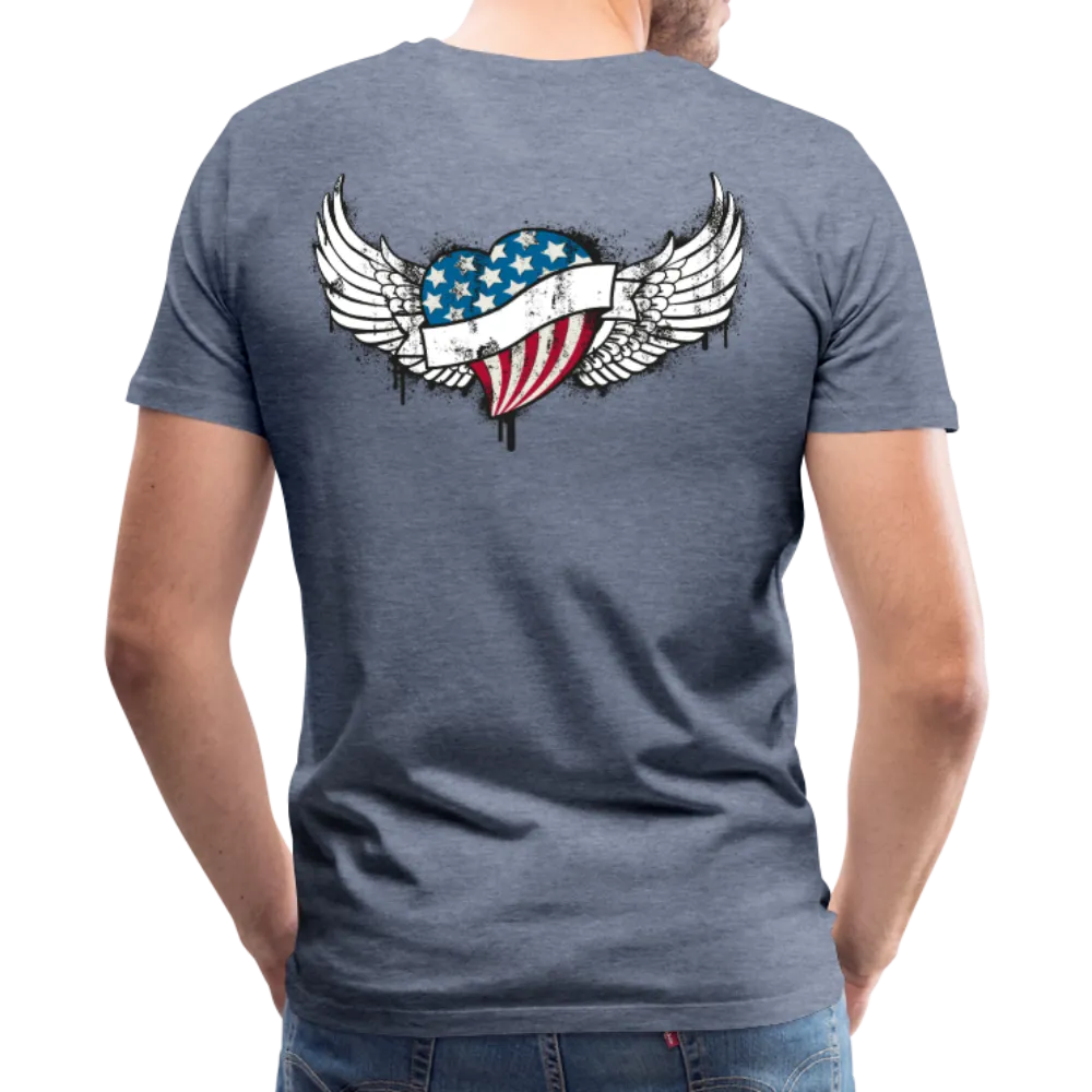 US Flag Wings Premium Shirt