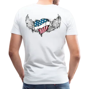 US Flag Wings Premium Shirt