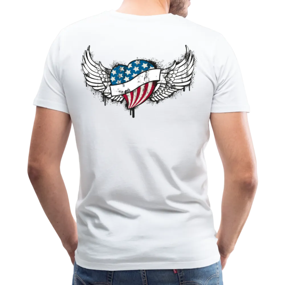 US Flag Wings Premium Shirt