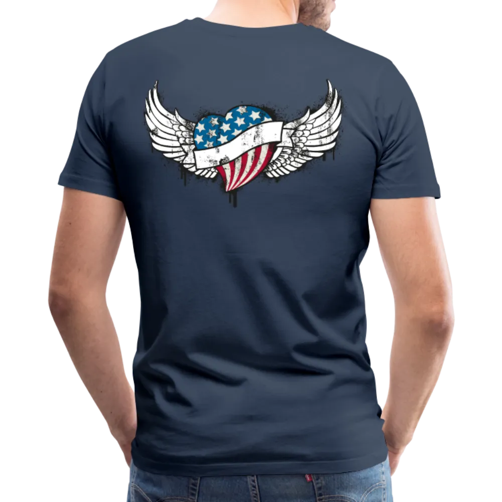 US Flag Wings Premium Shirt