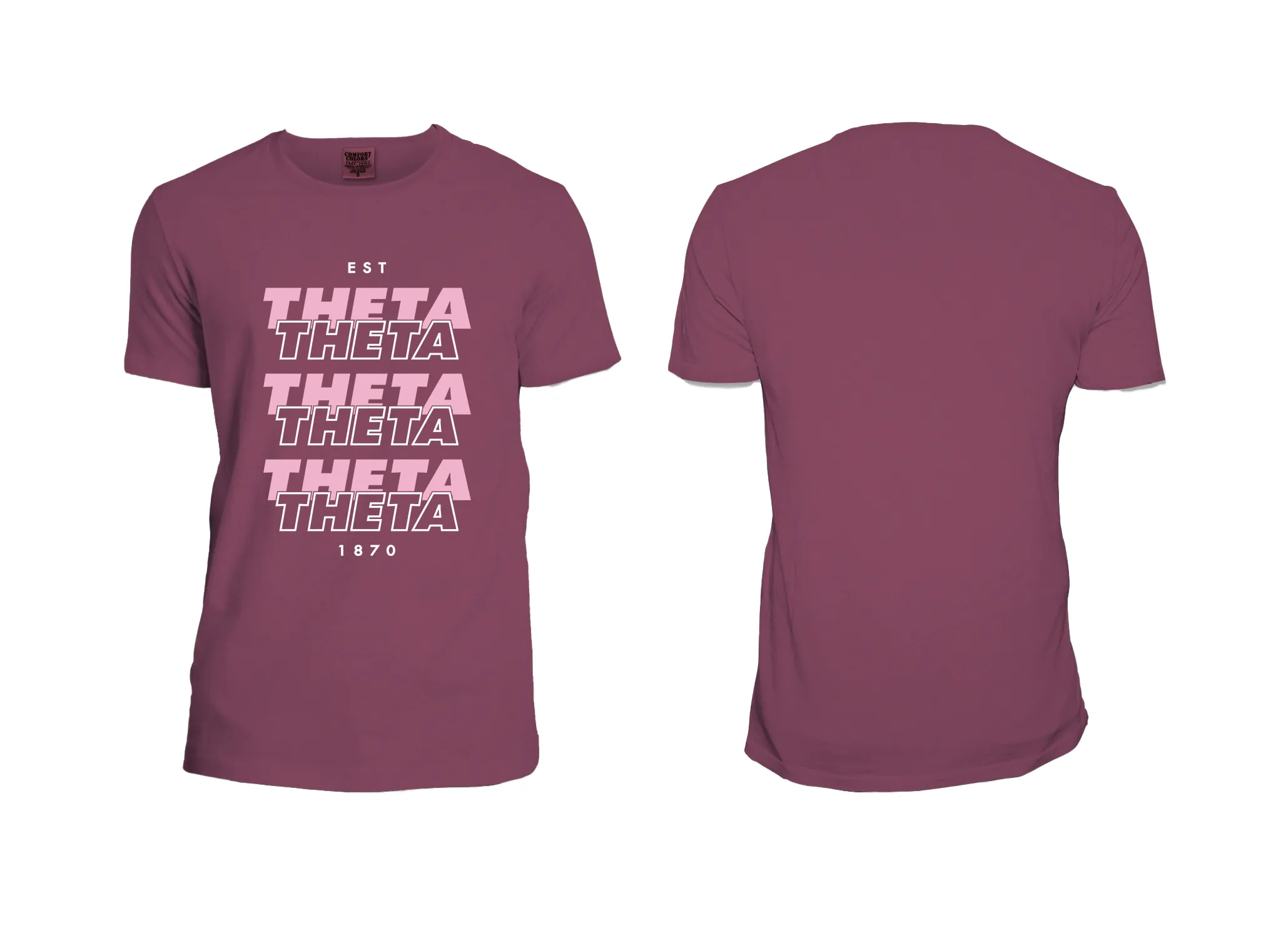 UTD Kappa Alpha Theta T-shirts Fall 2021