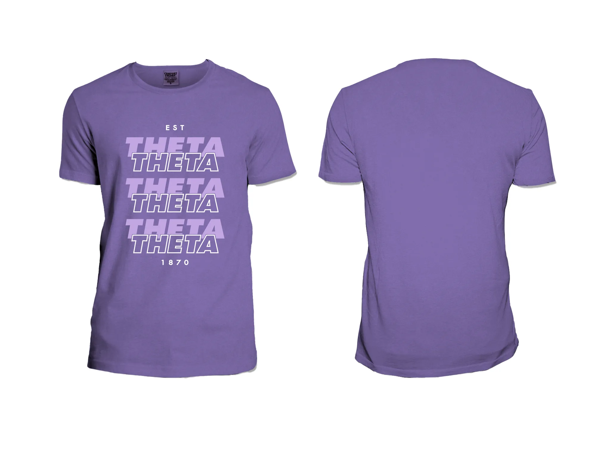 UTD Kappa Alpha Theta T-shirts Fall 2021