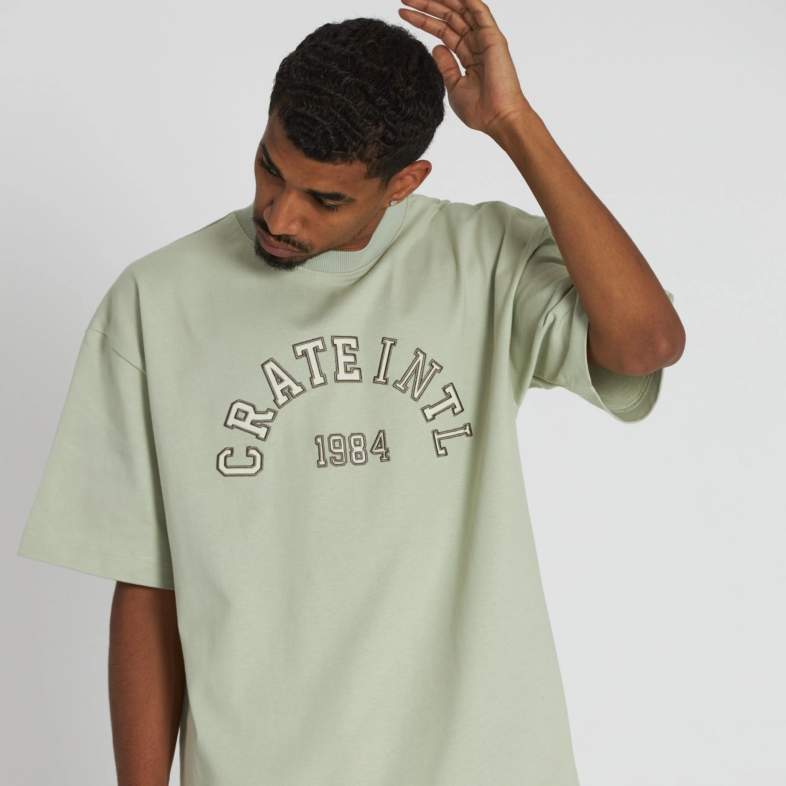 Varsity Arc Box Fit Tee