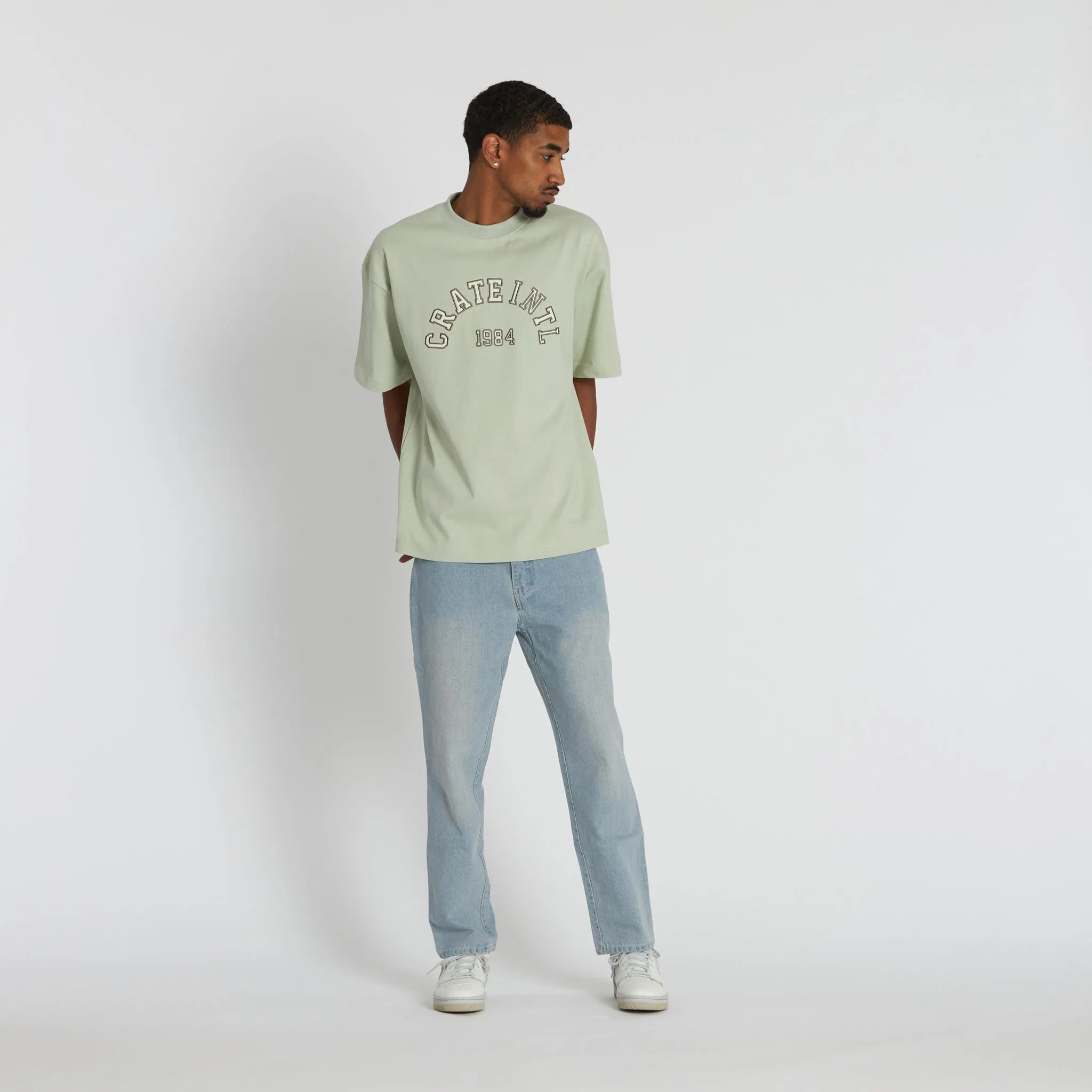 Varsity Arc Box Fit Tee