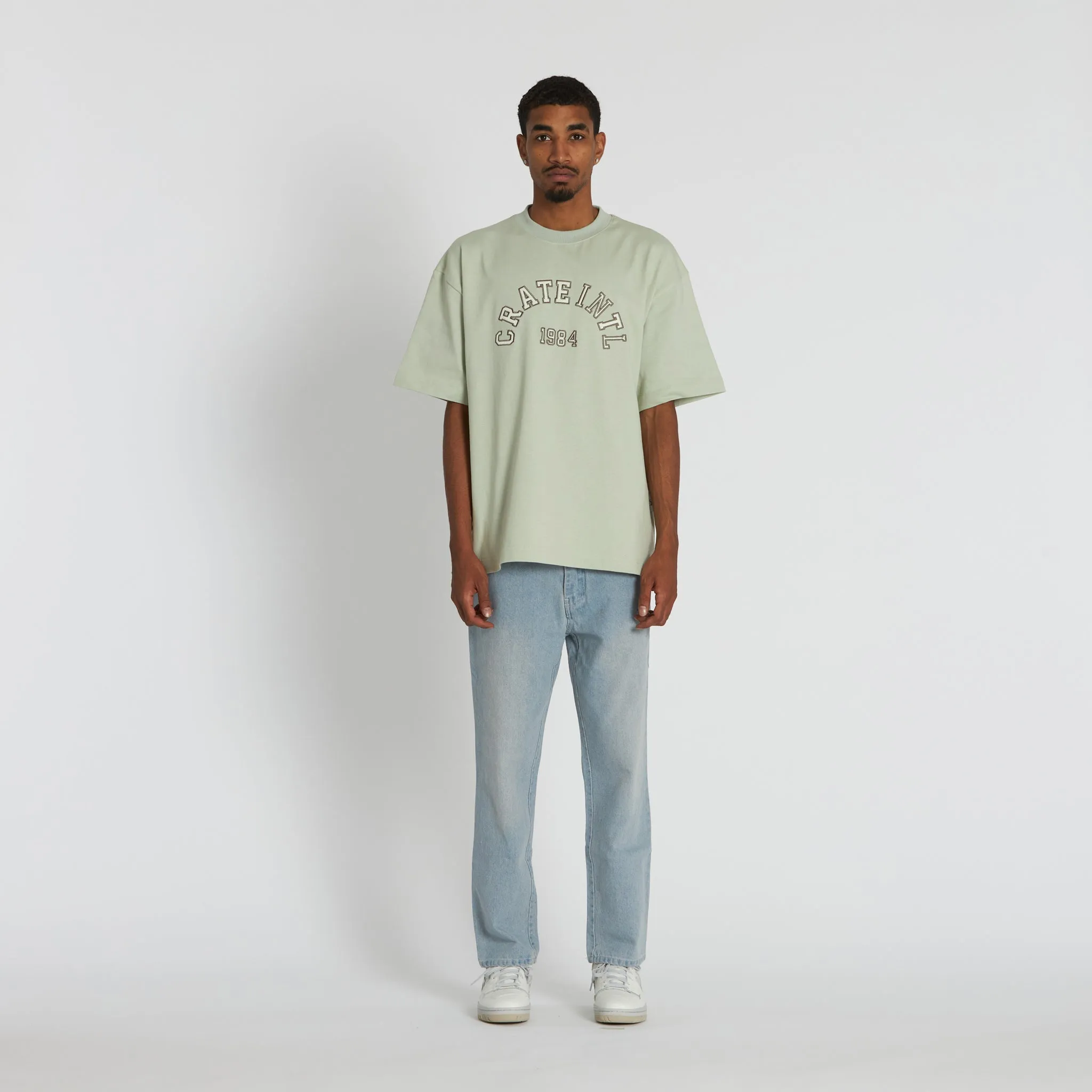 Varsity Arc Box Fit Tee